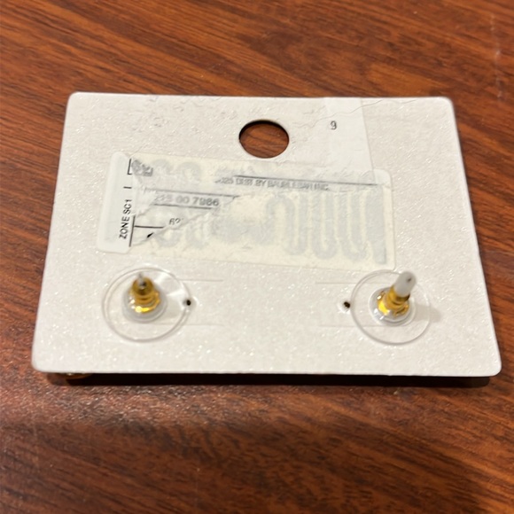 NWT Sugarfix by BaubleBar Butterfly Earrings with mini rhinestones and pearls - Picture 2 of 5